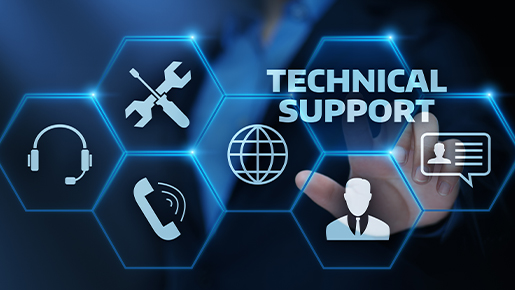 Technical support icons